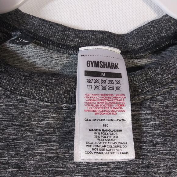 Gymshark ADAPT OMBRE SEAMLESS LONG SLEEVE CROP TOP Size M - Picture 7 of 10